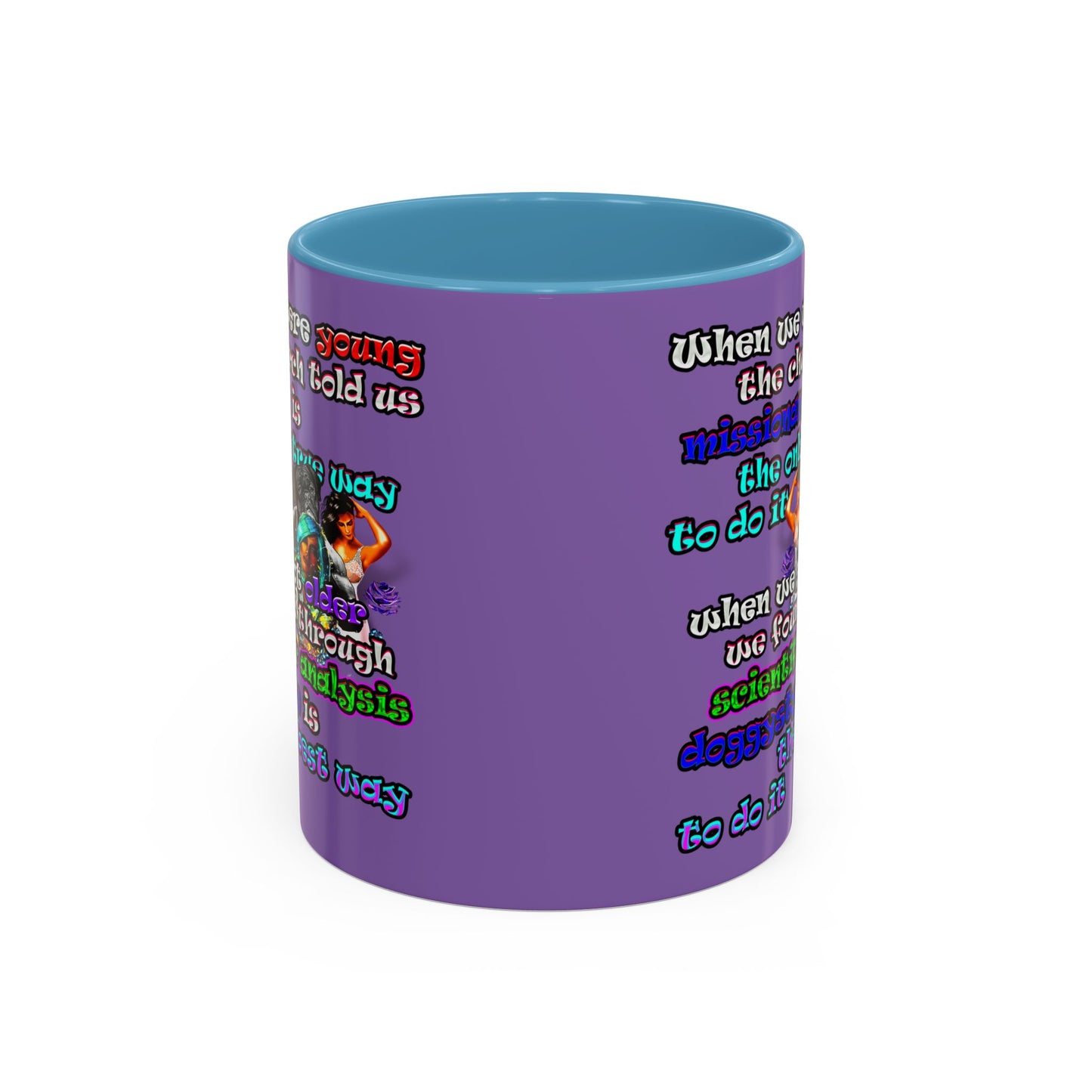 doggystyle - Accent Mug (light purple)