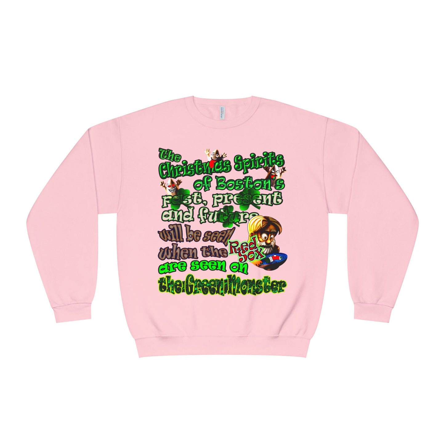 christmas spirits of boston - Unisex NuBlend® Crewneck Sweatshirt