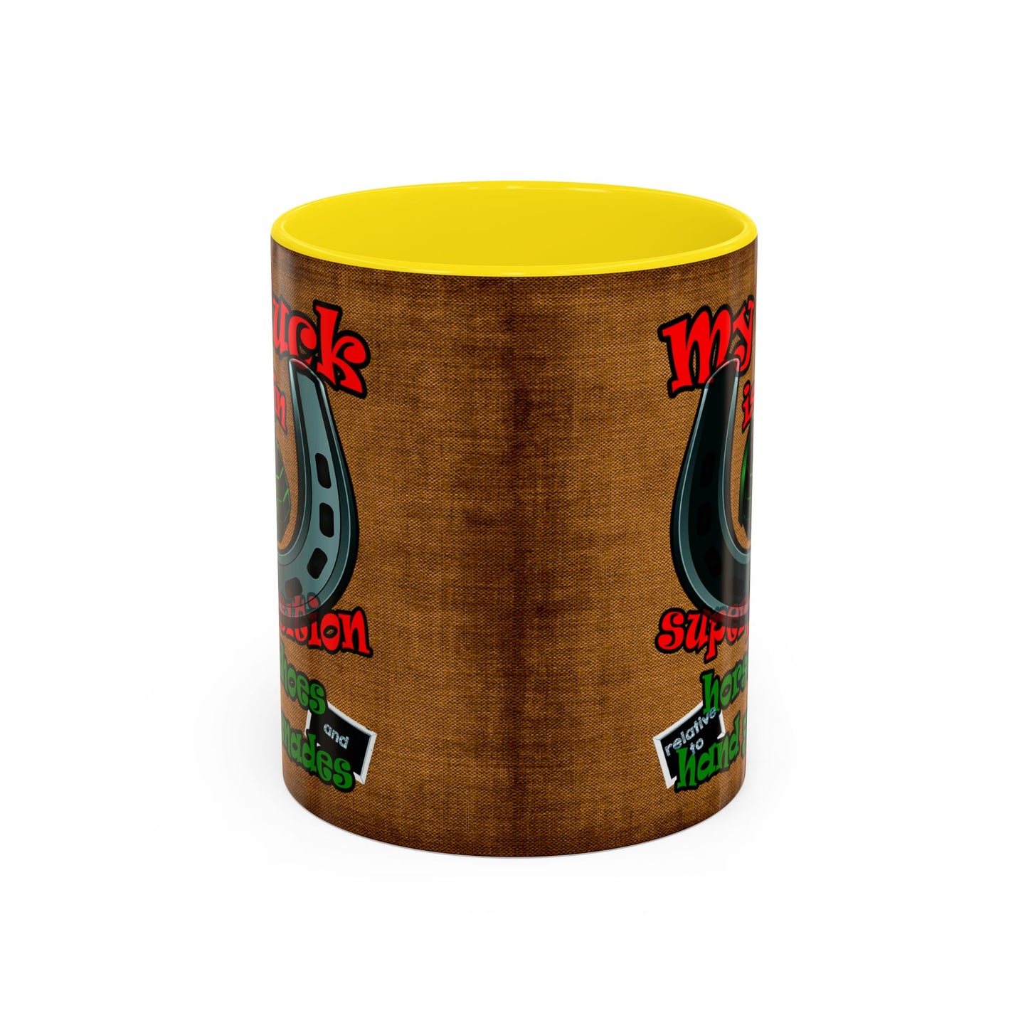 my luck - Accent Mug (brown papyrus)