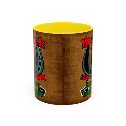 my luck - Accent Mug (brown papyrus)