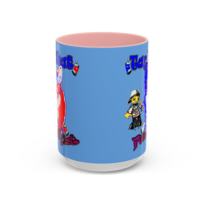 tag that - Accent Mug (light blue)