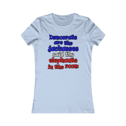 donkeys and elephants - Women's Favorite Tee
