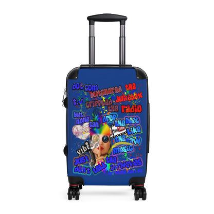drop the beat - Suitcase (dark blue)
