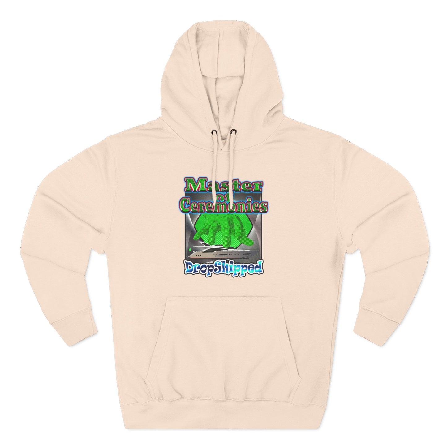 logo - Three-Panel Fleece Hoodie