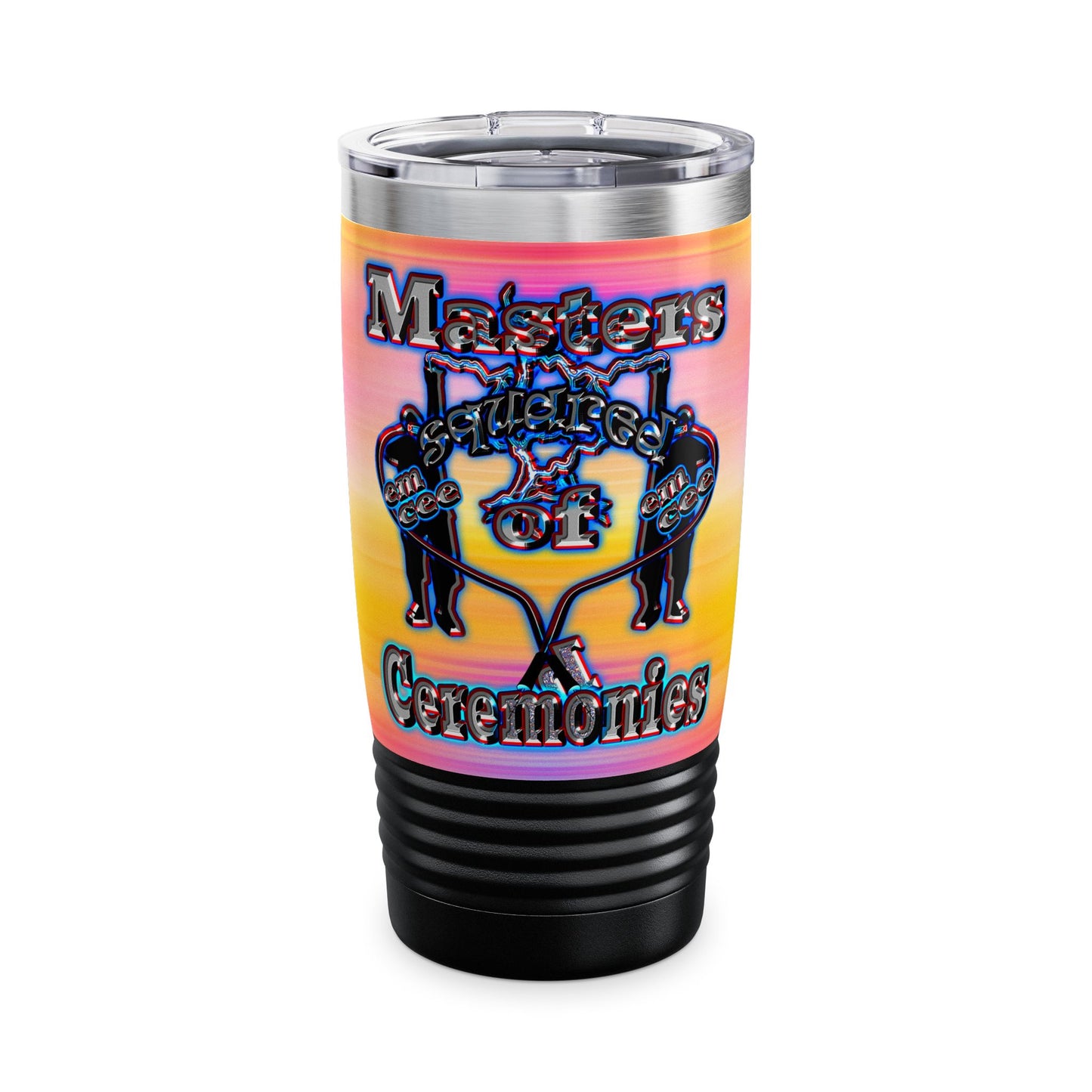 em cee squared - Ringneck Tumbler, 20oz (color blur)