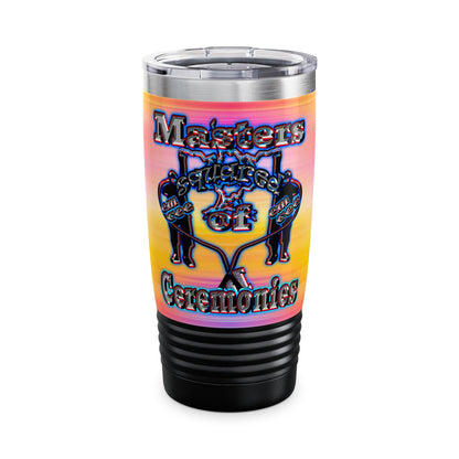 em cee squared - Ringneck Tumbler, 20oz (color blur)