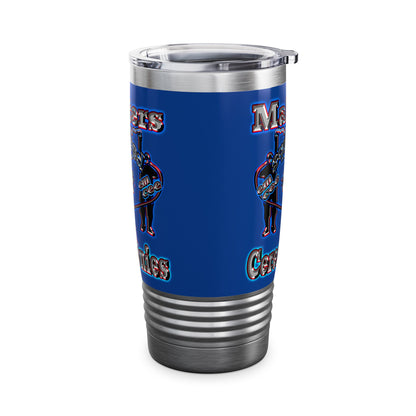 em cee squared - Ringneck Tumbler, 20oz (dark blue)