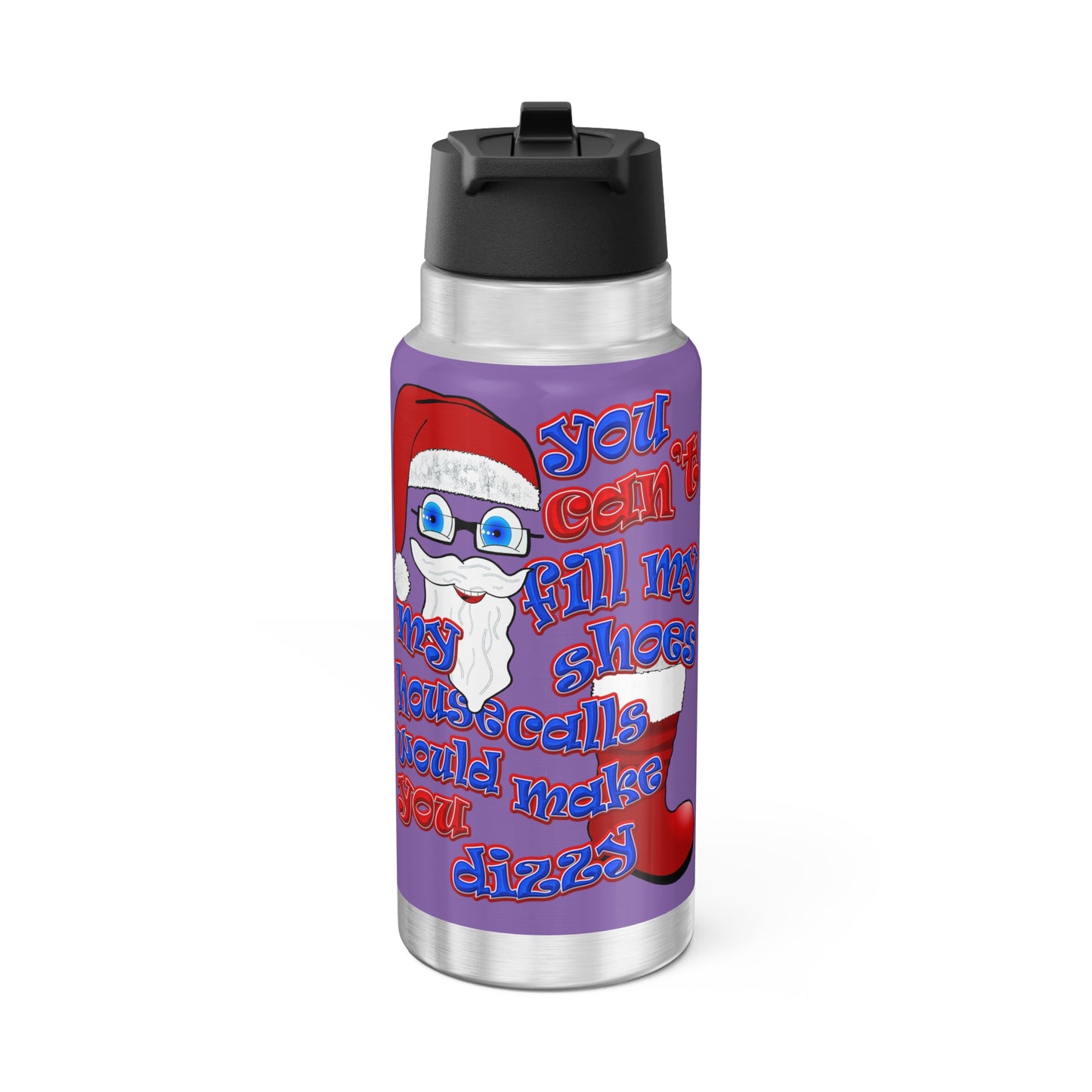 santa's shoes - Gator Tumbler, 32oz (light purple)