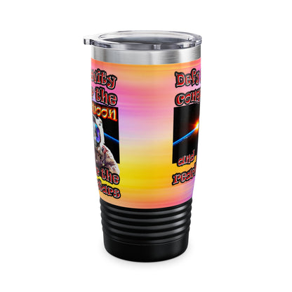 defy conquer reach - Ringneck Tumbler, 20oz (color blur)