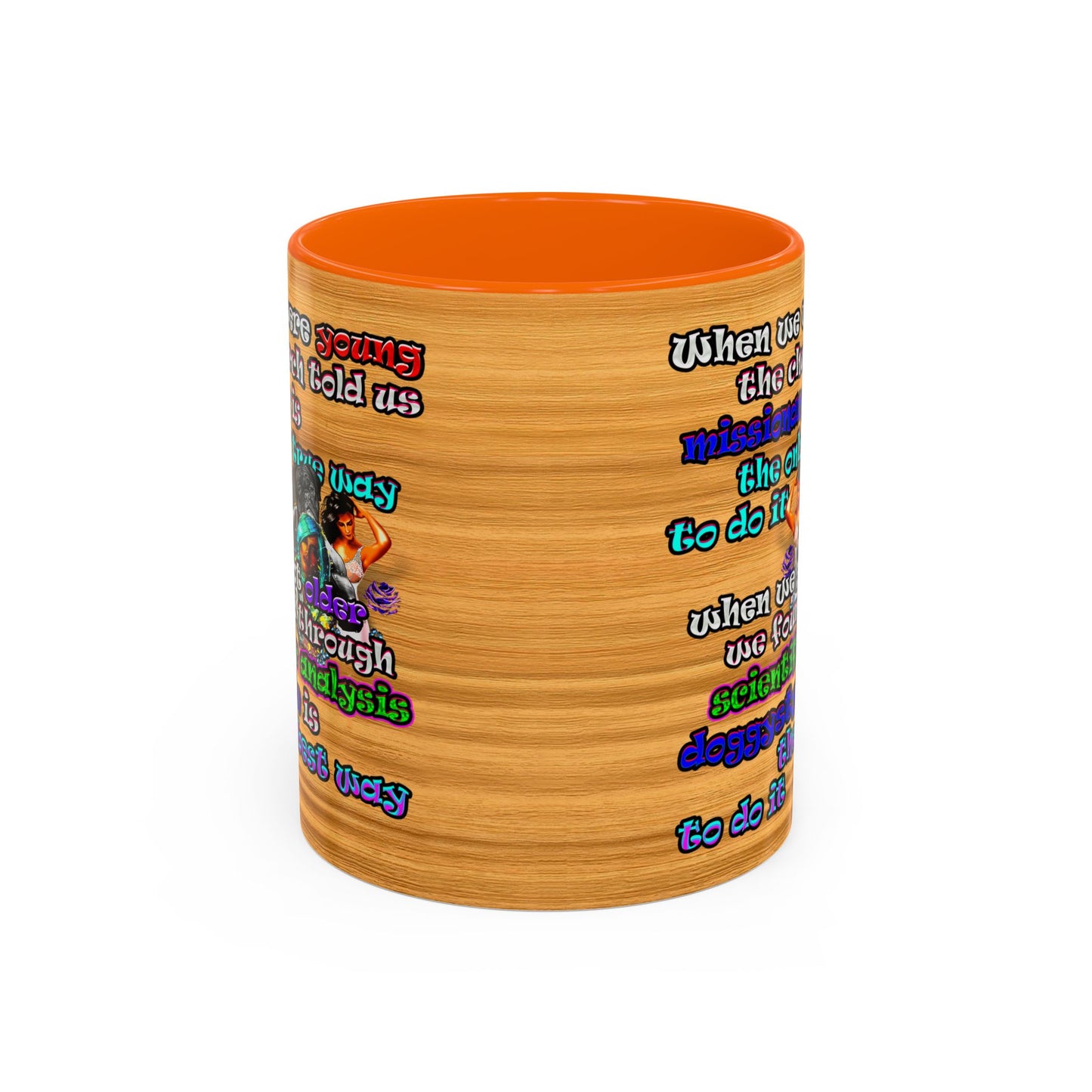 doggystyle - Accent Mug (butterscotch wood finish)