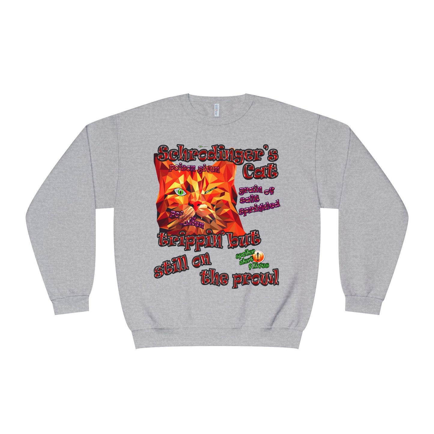 schrodinger's cat - Unisex NuBlend® Crewneck Sweatshirt