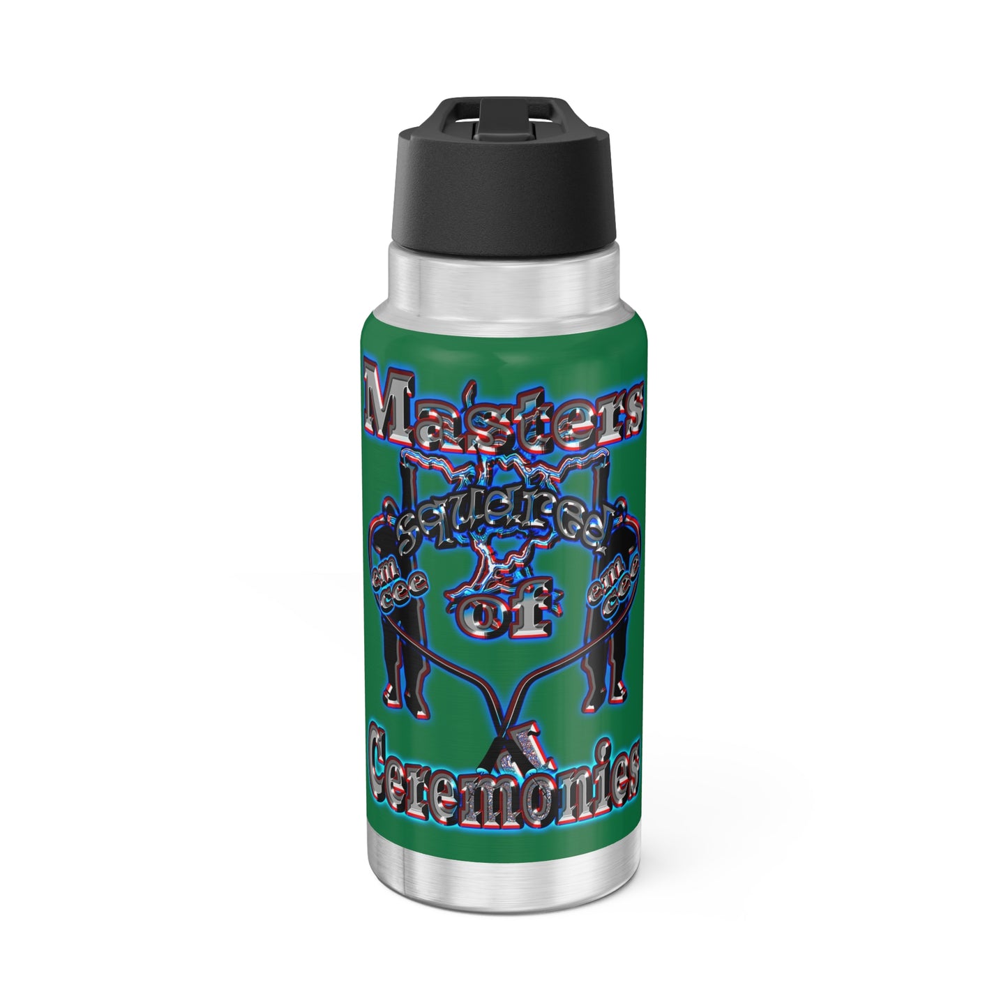 em cee squared - Gator Tumbler, 32oz (dark green)