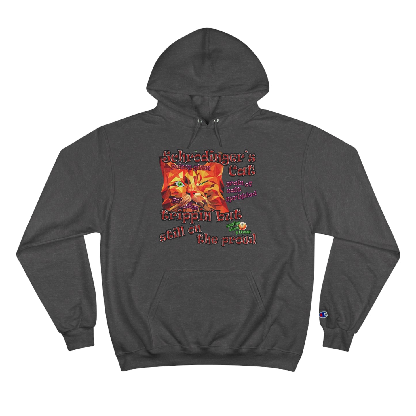 schrodinger's cat - Champion Hoodie