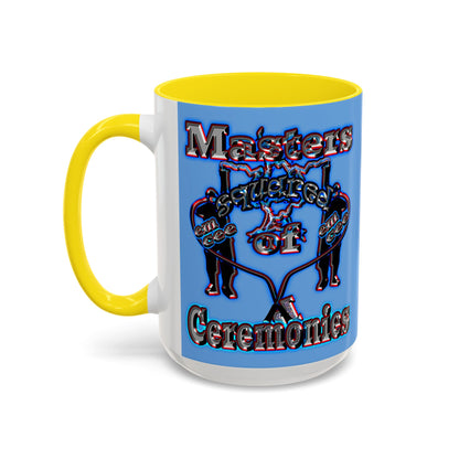 em cee squared - Accent Mug (light blue)