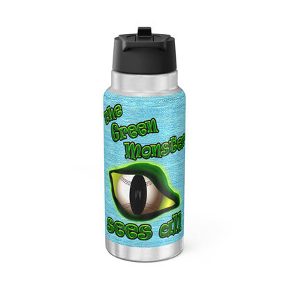 green monster - Gator Tumbler, 32oz  (faded blue)