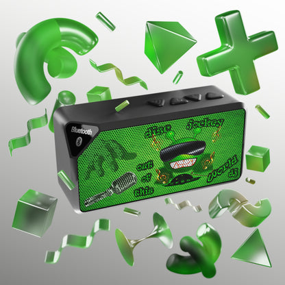 disc jockey - Jabba Bluetooth Speaker (green turf)