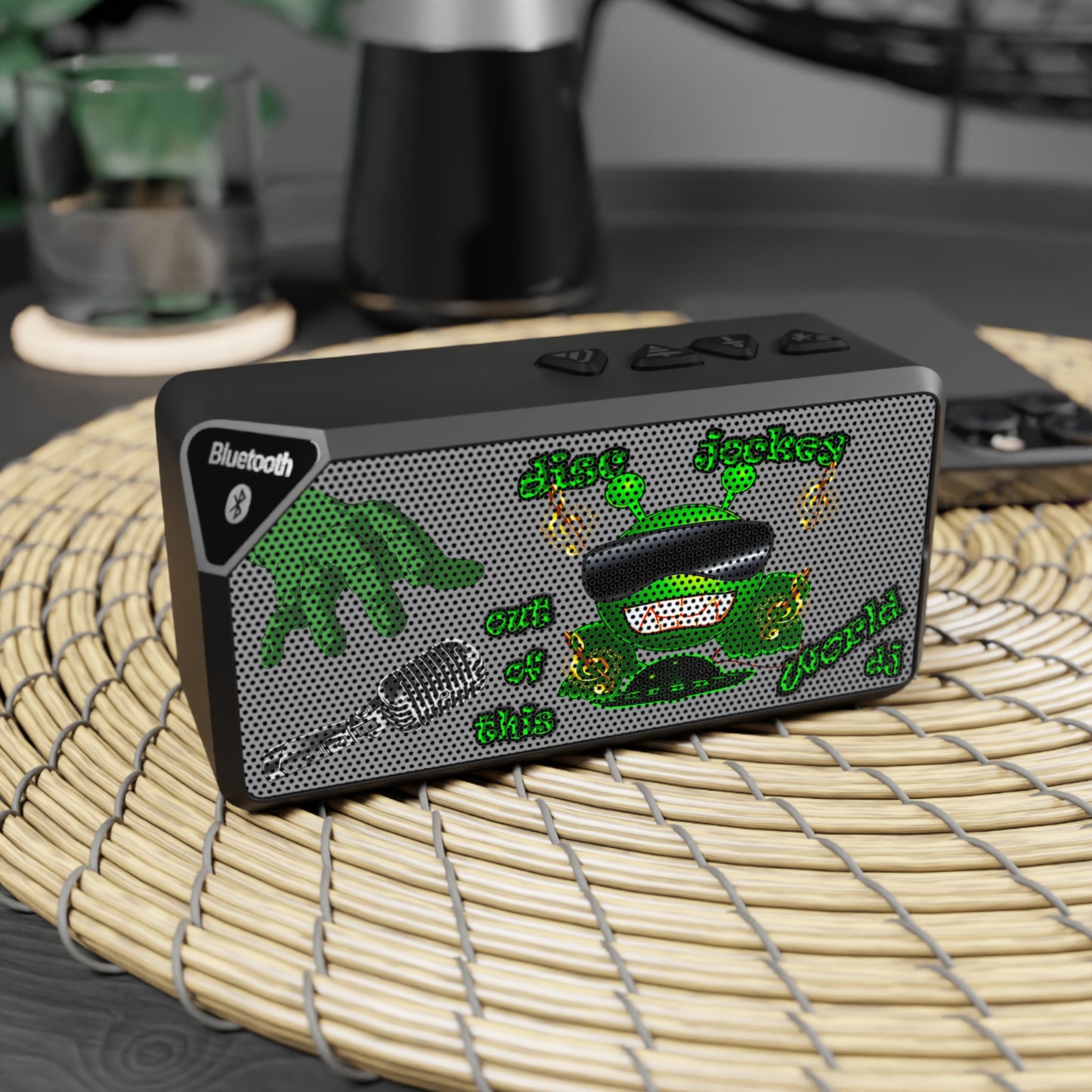 disc jockey - Jabba Bluetooth Speaker (grey)