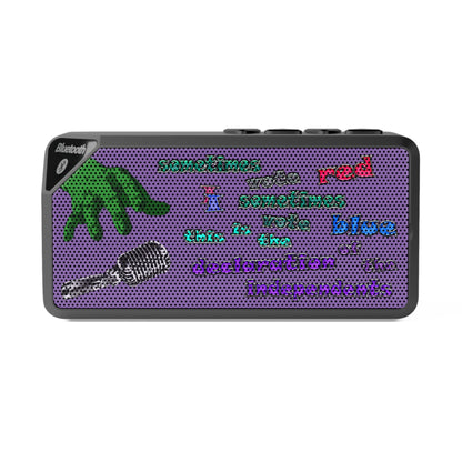 declaration of the independents - Jabba Bluetooth Speaker (light purple)