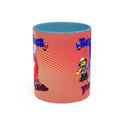 tag that - Accent Mug (yellow-orange wave)