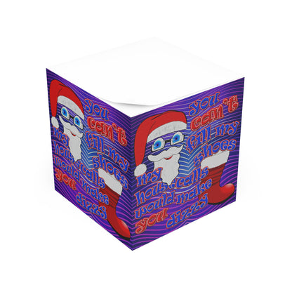 santa's shoes - note cube (purple wave)