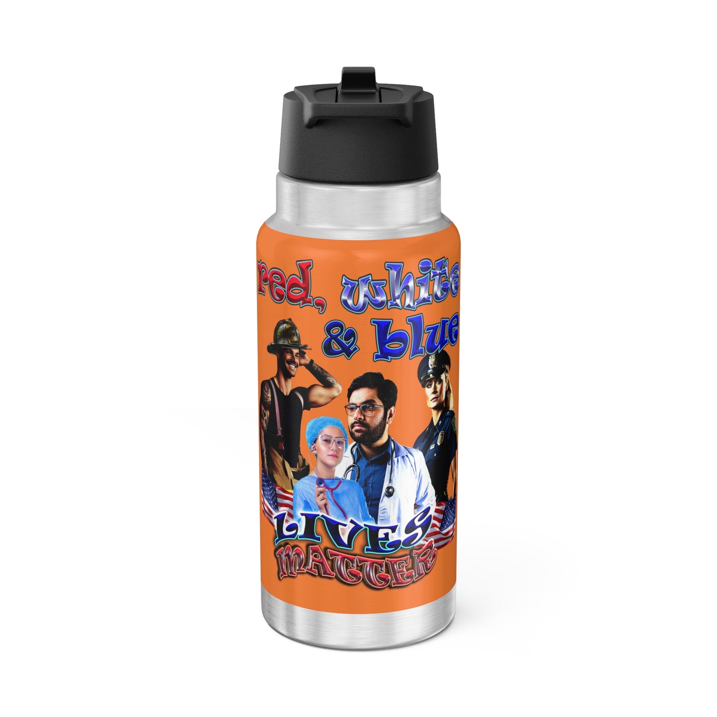 rw&b lives matter - Gator Tumbler, 32oz (crusta)