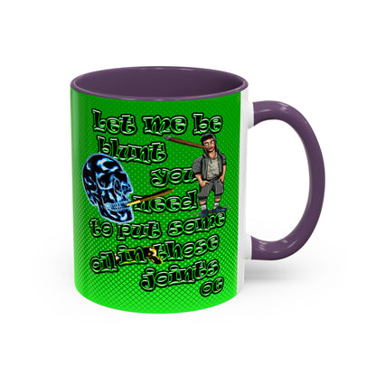 og - Accent Mug (logo green)
