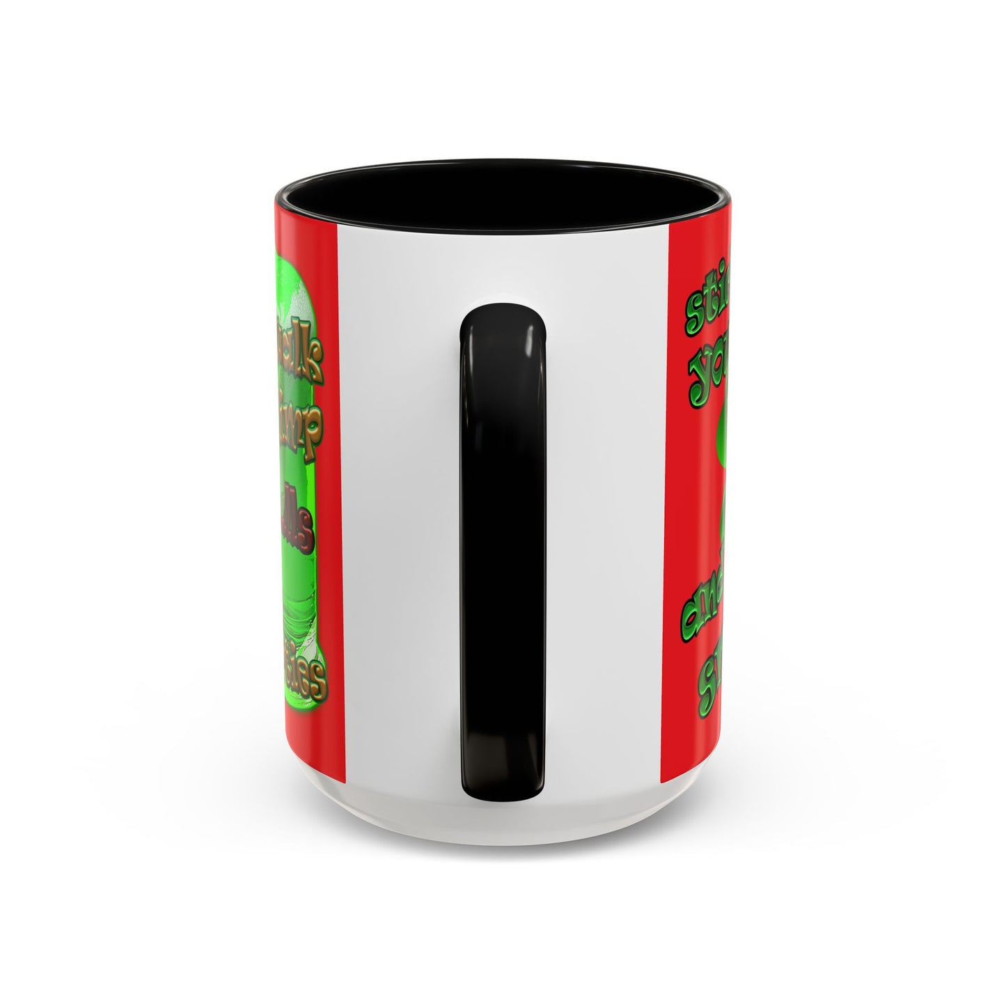 celtics logo - Accent Mug (red)