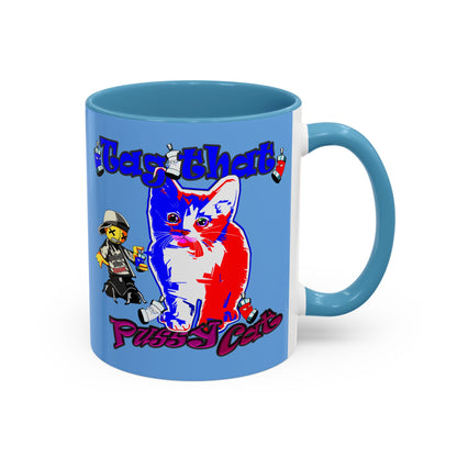 tag that - Accent Mug (light blue)