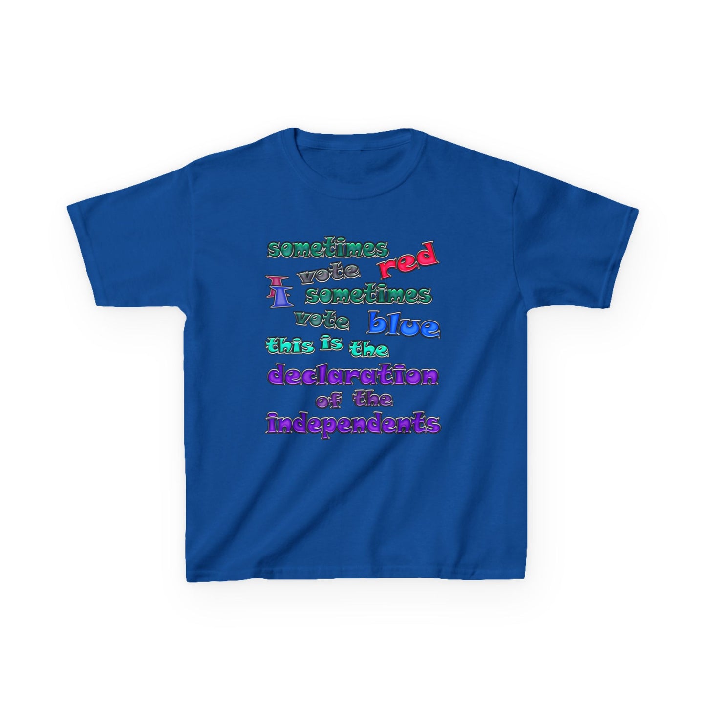 declaration of the independents - Kids Heavy Cotton™ Tee