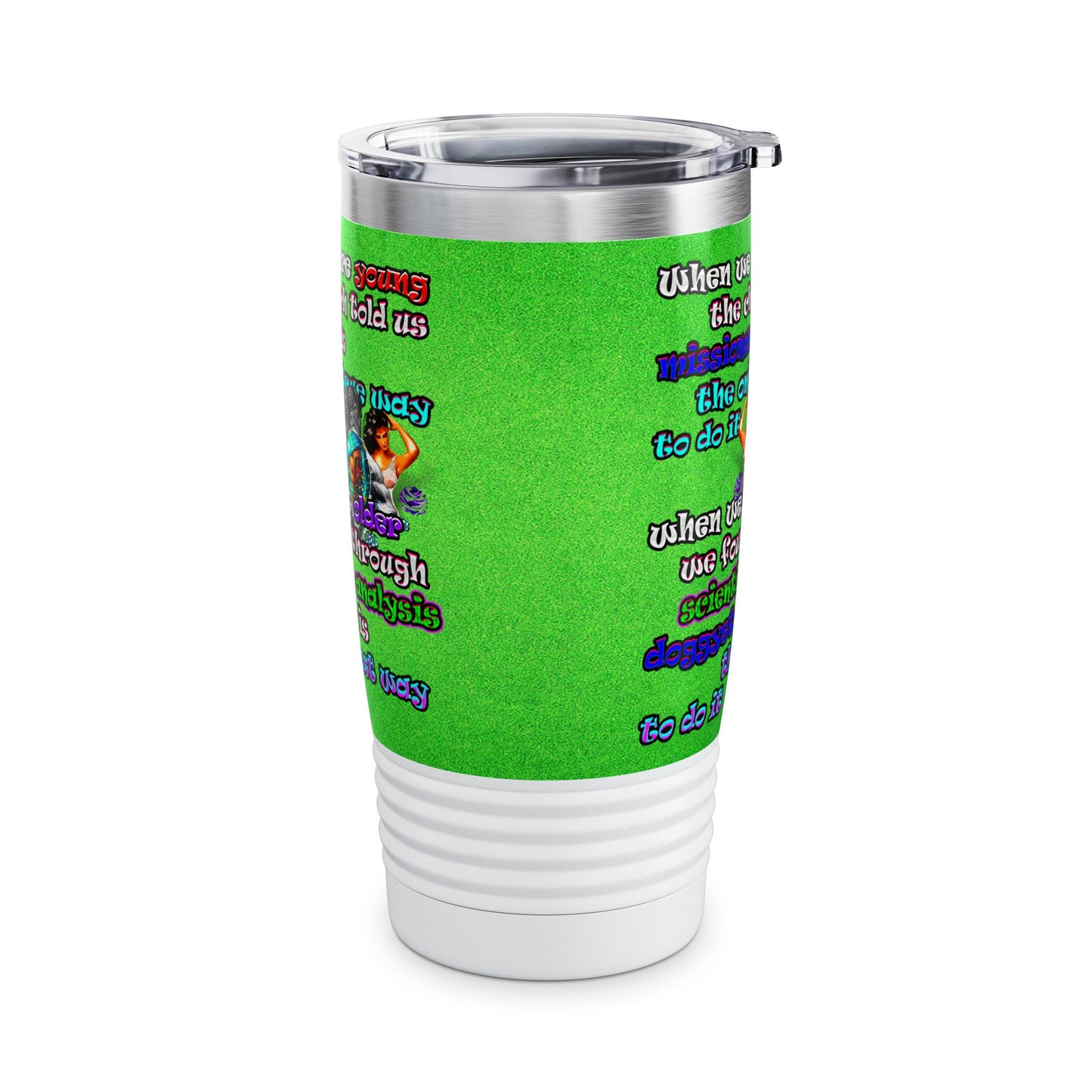 doggystyle - Ringneck Tumbler, 20oz (green turf)