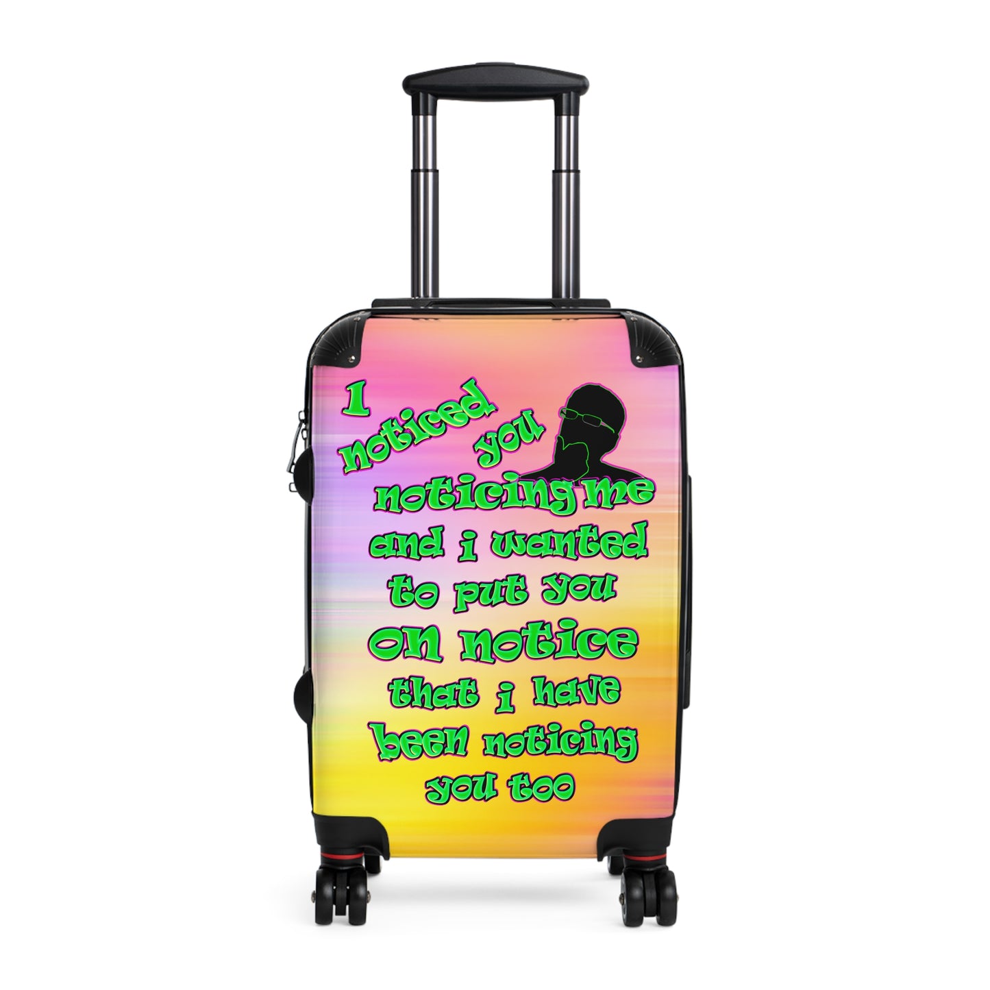 noticed you noticing - Suitcase (color blur)