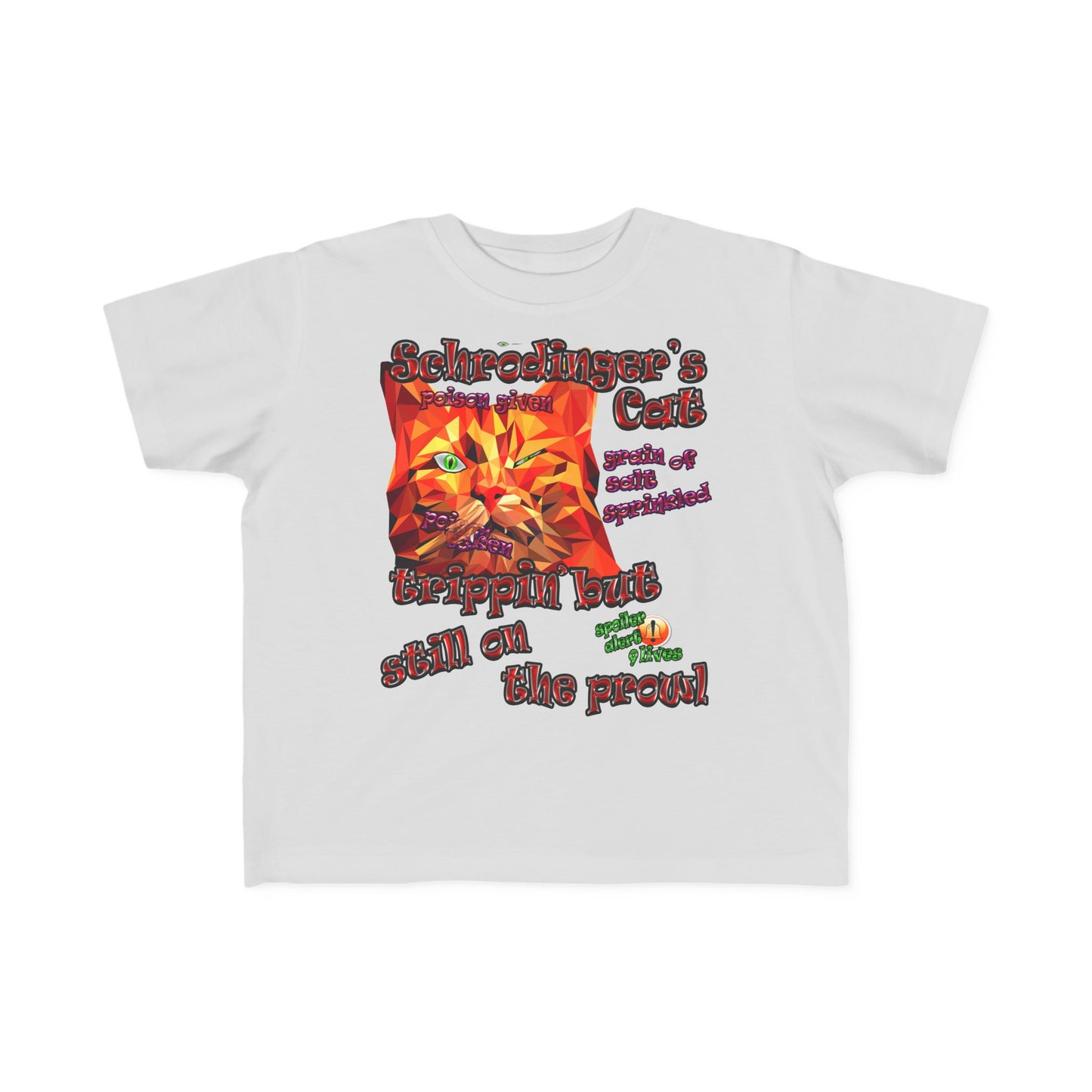 schrodinger's cat - Toddler's Fine Jersey Tee