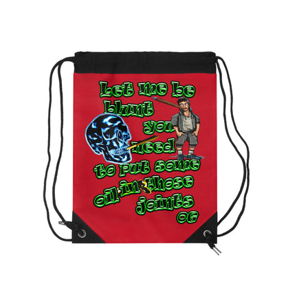 og - Drawstring Bag (dark red)