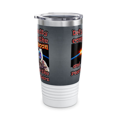 defy conquer reach - Ringneck Tumbler, 20oz (grey-light grey)