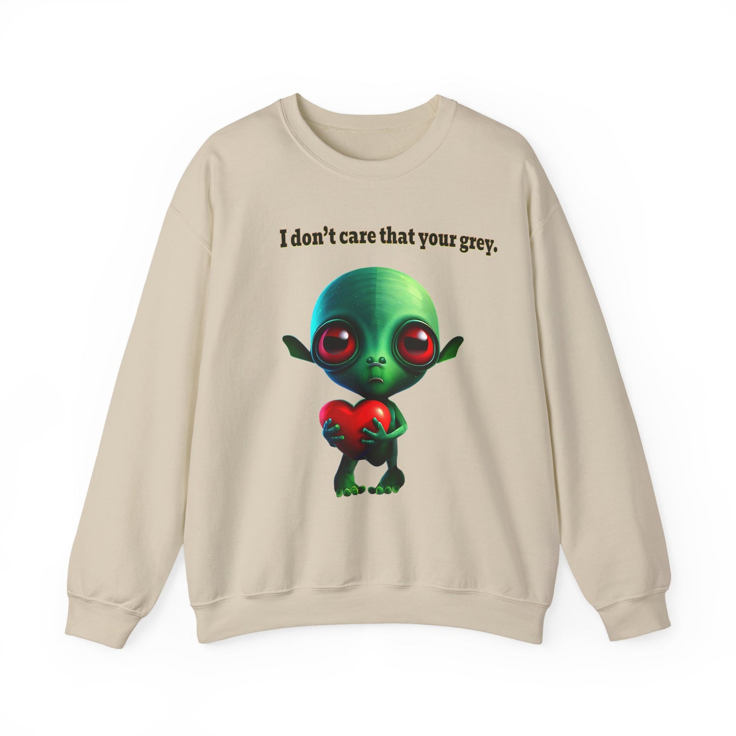 I don't care that your grey - Unisex Heavy Blend™ Crewneck Sweatshirt