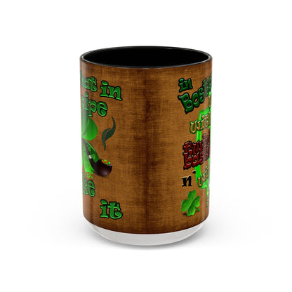 celtics logo - Accent Mug (brown papyrus)