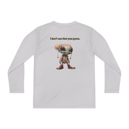 I don't care that your grey - Youth Long Sleeve Competitor Tee