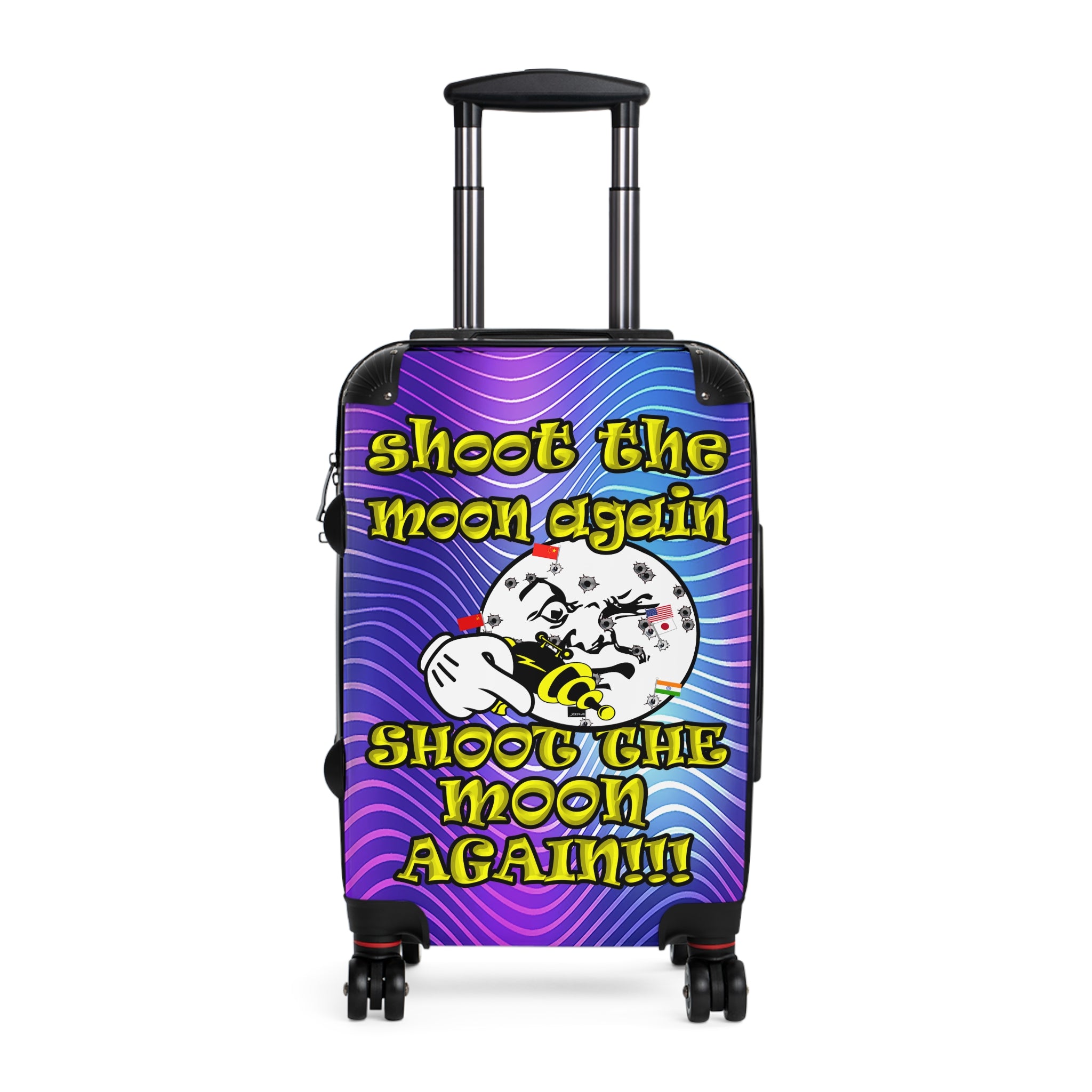 shoot the moon again - Suitcase (purple wave)