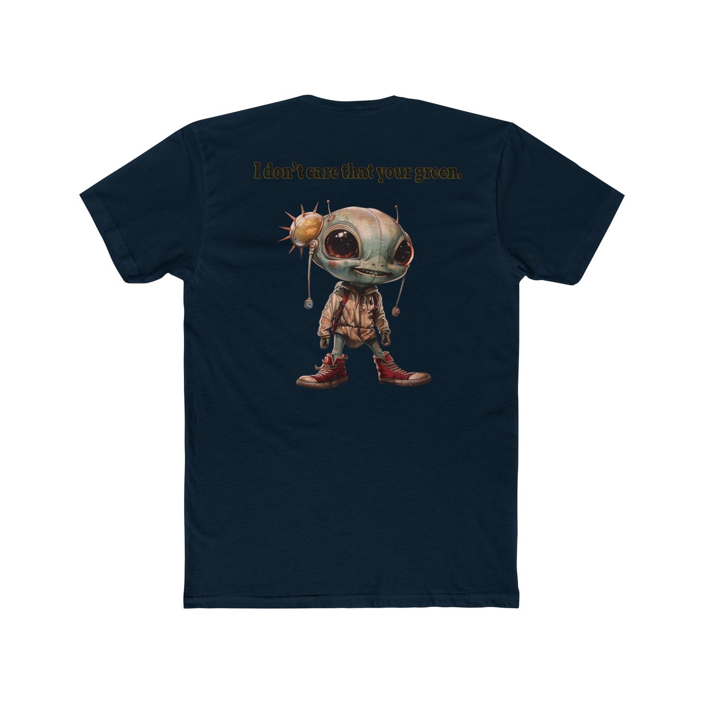 I don't care that your grey - Men's Cotton Crew Tee