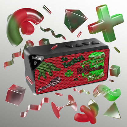 celtics logo - Jabba Bluetooth Speaker (dark red)