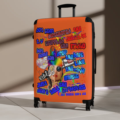 drop the beat - Suitcase (orange)