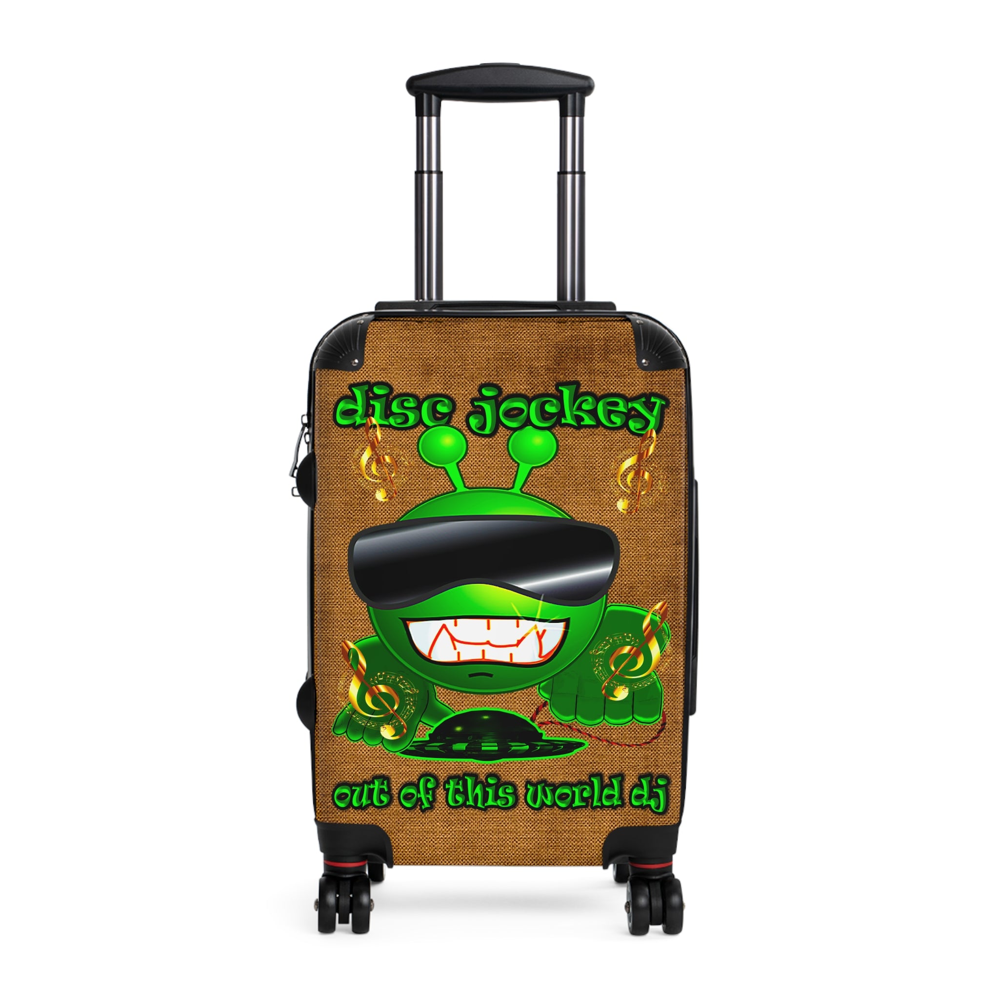 disc jockey - Suitcase (brown papyrus)