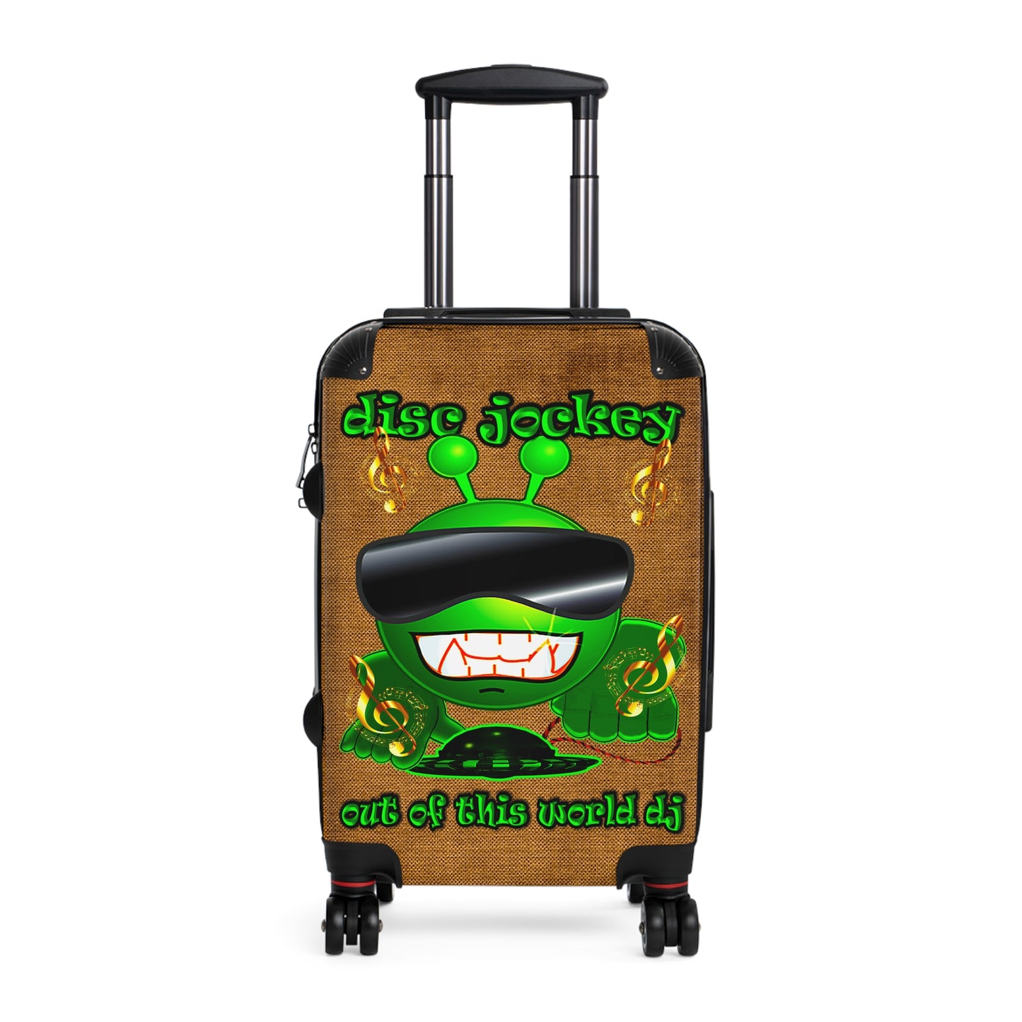 disc jockey - Suitcase (brown papyrus)