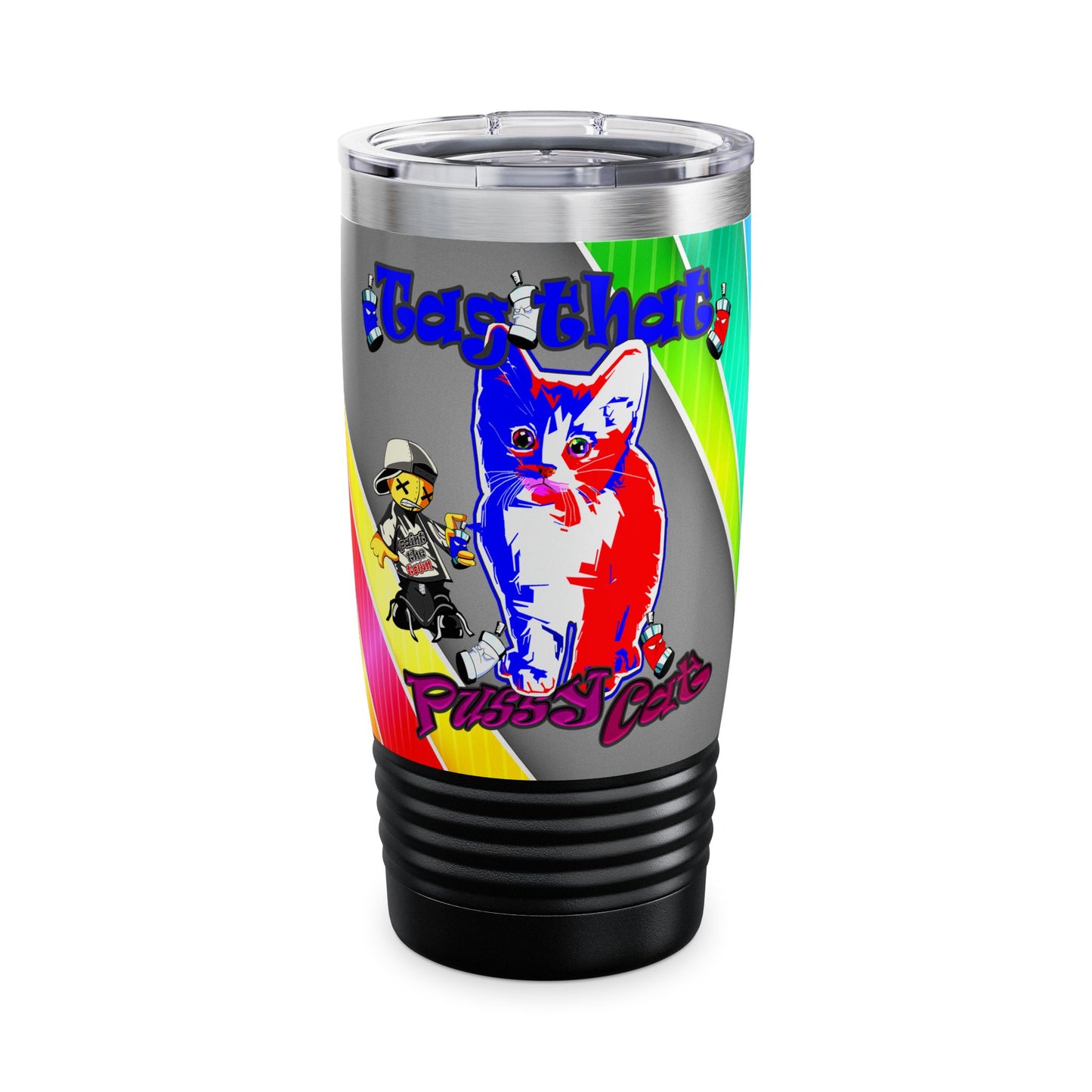 tag that - Ringneck Tumbler, 20oz (rainbow split)