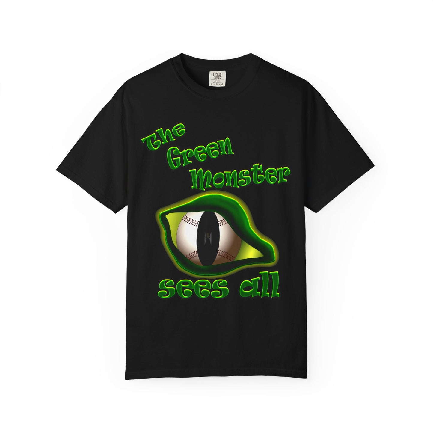 green monster - Unisex Garment-Dyed T-shirt