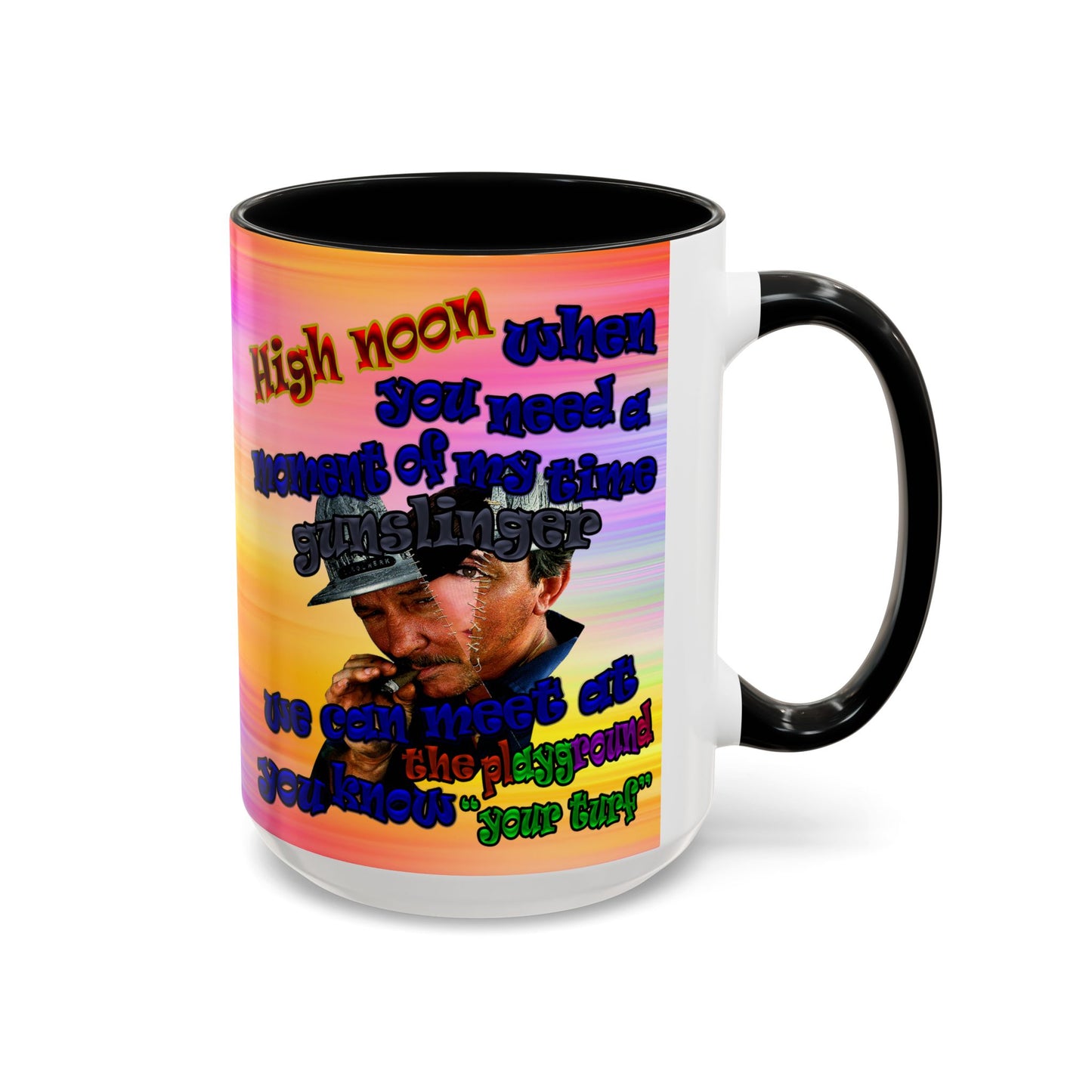 high noon - Accent Mug (color blur)