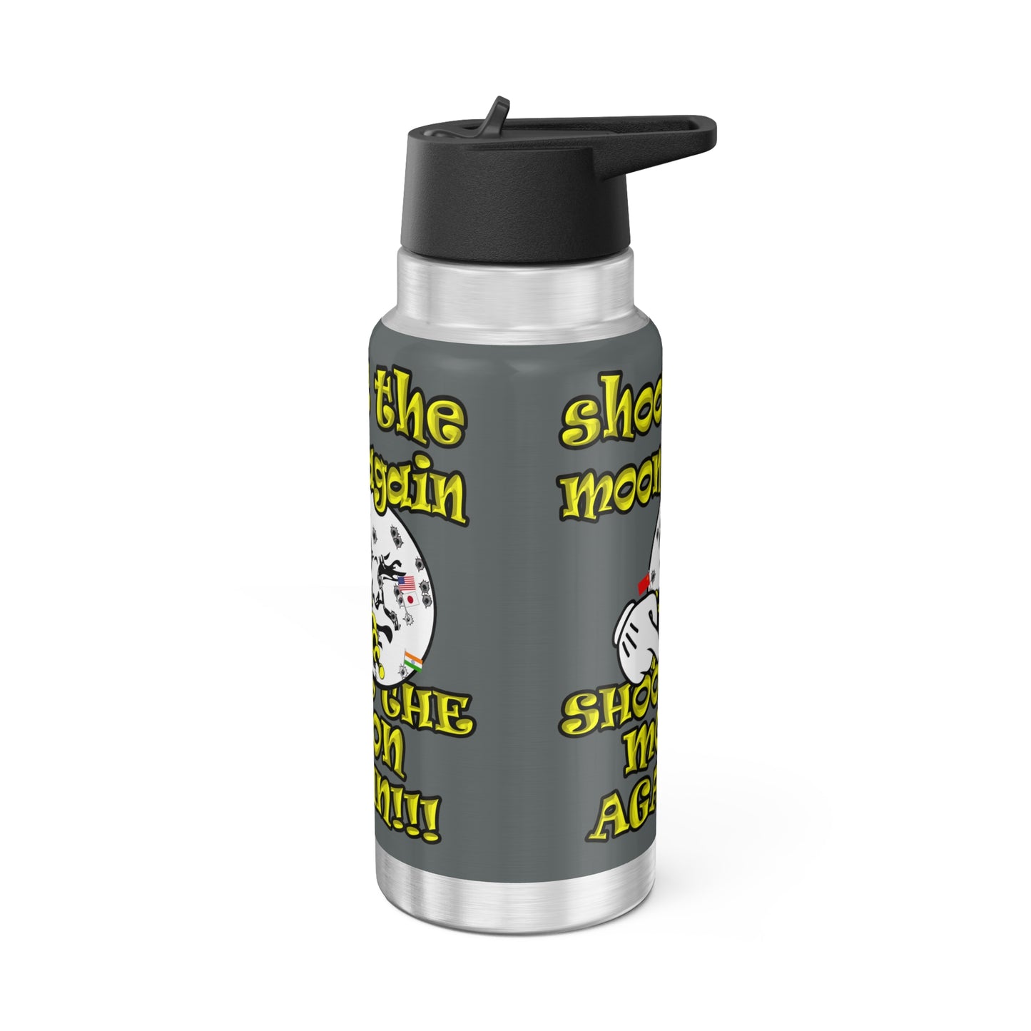 shoot the moon again - Gator Tumbler, 32oz (dark grey)