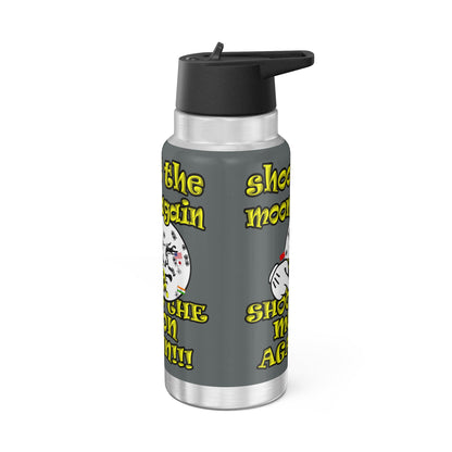 shoot the moon again - Gator Tumbler, 32oz (dark grey)