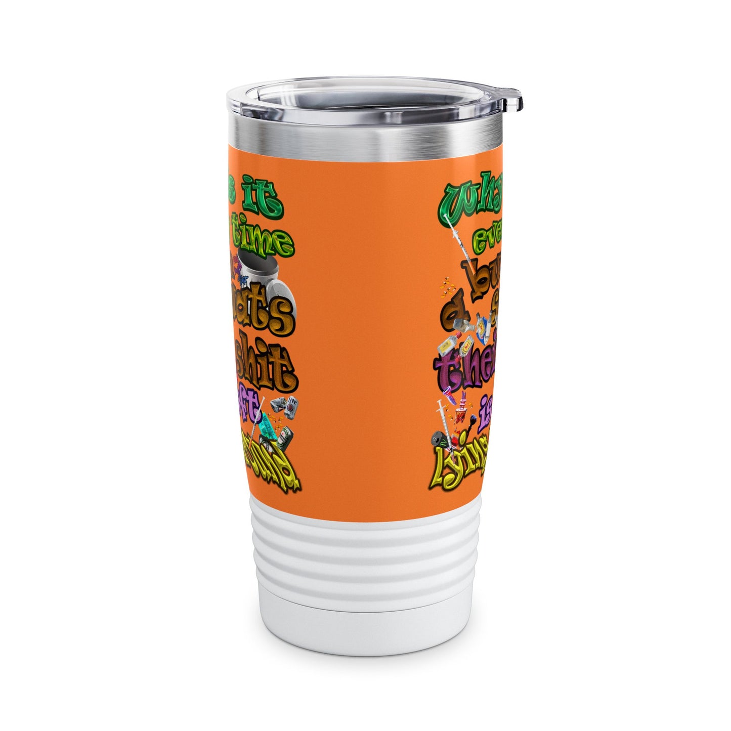 the bum's shit - Ringneck Tumbler, 20oz (crusta)
