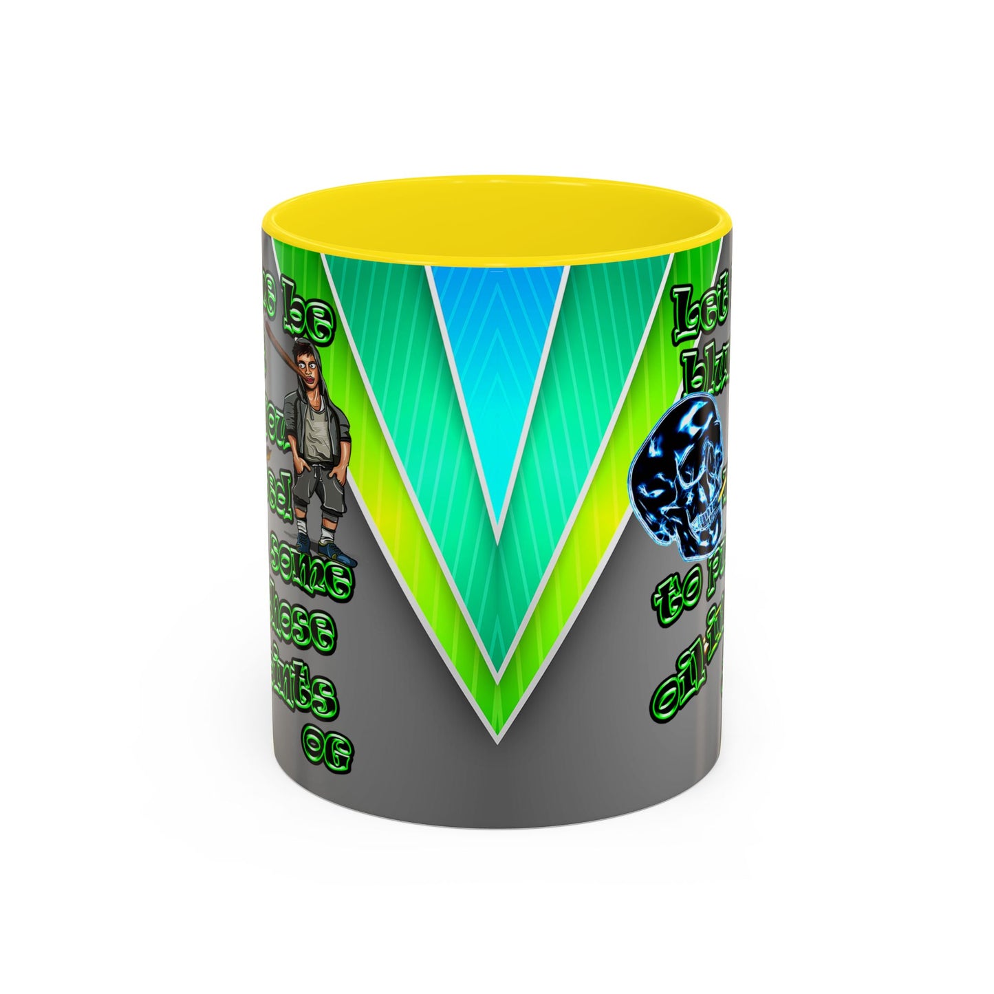 og - Accent Mug (rainbow split)